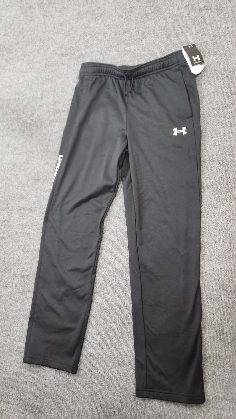 Under Armour Youth Large Black Brawler Tapered Pants NWT